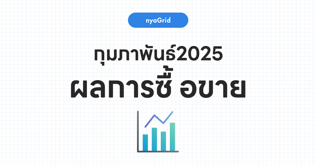 【ผลการเทรดเดือน กุมภาพันธ์ 2025】เผยผลการใช้งาน NyaGrid｜กำไรทั้งเดือน +3,626บาท (+4.5%)