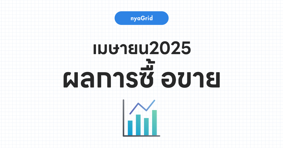 【ผลการเทรดเดือน เมษายน 2025】เผยผลการใช้งาน NyaGrid｜กำไรทั้งเดือน +20,122บาท (+21.5%)