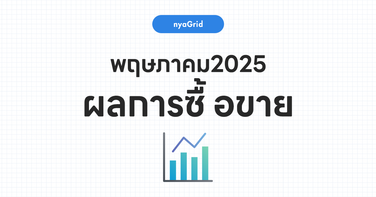 【ผลการเทรดเดือน พฤษภาคม 2025】เผยผลการใช้งาน NyaGrid｜กำไรทั้งเดือน +7,361บาท (+6.2%)